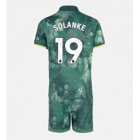 Dětský fotbalový dres Tottenham Hotspur Dominic Solanke #19 2024-25 Třetí Krátký Rukáv (+ trenýrky)